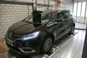 Renault Espace Abgastest Prfstand