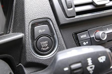 BMW 114i, Bedienelement, Start-Stopp-Automatik