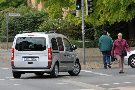 Mercedes Citan Kombi, Heckansicht
