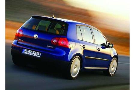 Mit einem angepeilten Jahresabsatz von 600.000 Autos soll auch der Golf V der Konkurrenz davonfahren.