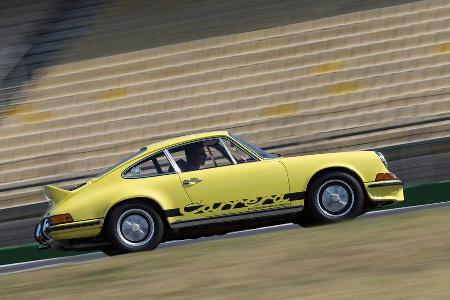 Porsche 911 Carrera RS 2.7, Seitenansicht