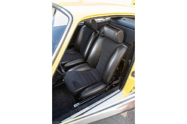 Porsche 911 Carrera RS 2.7, Fahrersitz, Ledersitz