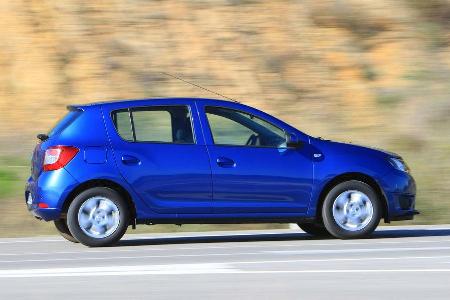 Dacia Sandero, Seitenansicht