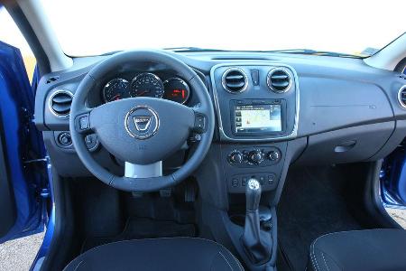 Dacia Sandero, Cockpit, Lenkrad