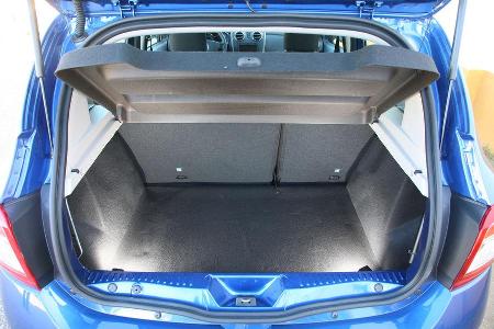 Dacia Sandero, Kofferraum