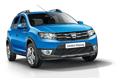 Dacia Sandero, Frontansicht