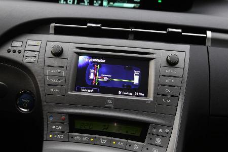 Toyota Prius Plug-In Hybrid, Krfteverschlei, Monitor