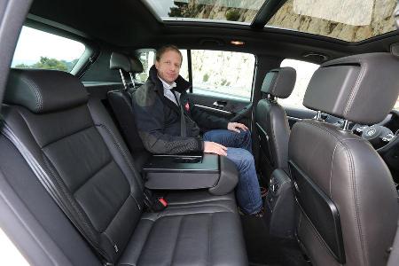 VW Tiguan 2.0 TDI 4Motion, Rcksitz