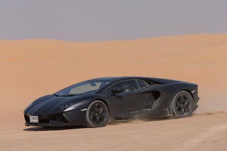 Lamborghini Aventador LP 700-4, Seitenansicht