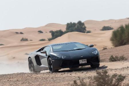 Lamborghini Aventador LP 700-4, Frontansicht