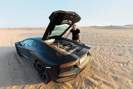 Lamborghini Aventador LP 700-4, Heckklappe