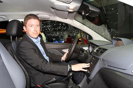 Sitzprobe Opel Mokka