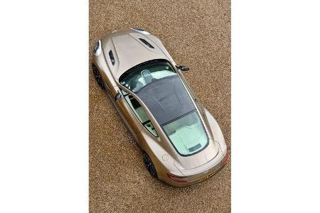 Aston Martin Vanquish, von Oben, Draufsicht