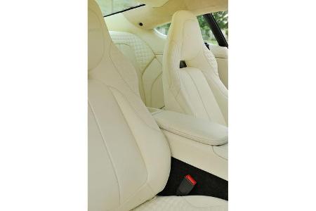 Aston Martin Vanquish, Sitze, Ledersitz