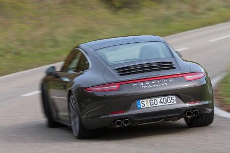 Porsche 911 Carrera 4S, Heckansicht