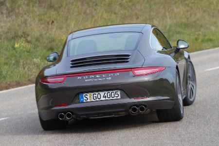 Porsche 911 Carrera 4S, Heckansicht