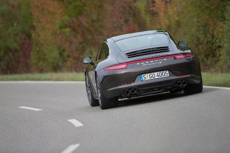 Porsche 911 Carrera 4S, Heckansicht