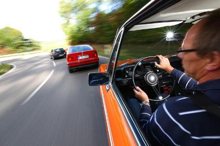 BMW 114i, BMW 316i, BMW 2002, Heckansicht