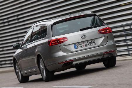 VW Passat 2.0 TDI, Heckansicht