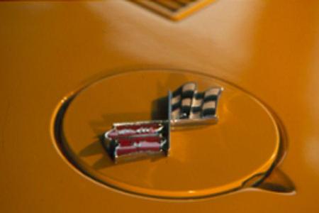 Tankdeckel der Chevrolet Corvette Stingray 454