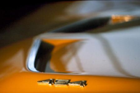 Lufthutze an der Chevrolet Corvette Stingray 454