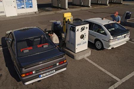 Opel Manta B und VW Scirocco II