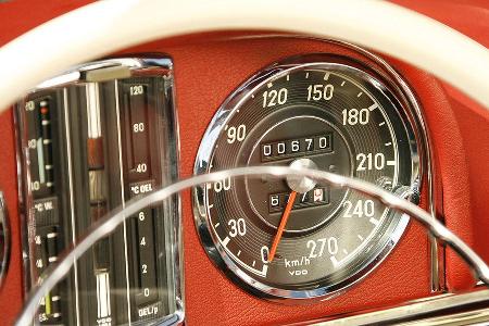Darüber staunten damals nicht nur Kinderaugen: Ein Tachometer mit 270-km/h-Skala!