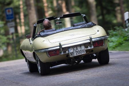 Jaguar E-Type S2, Heckansicht