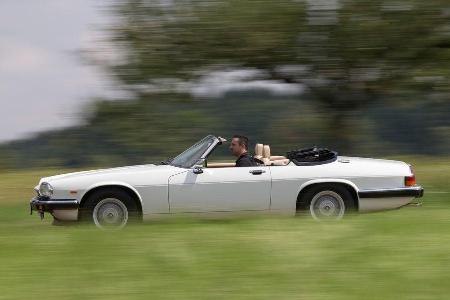 Jaguar XJ-S V12 Convertible, Seitenansicht