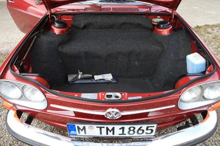 VW 411 LE, Kofferraum