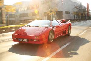 Lamborghini Diablo VT Roadster, Frontansicht