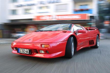 Lamborghini Diablo VT Roadster, Frontansicht