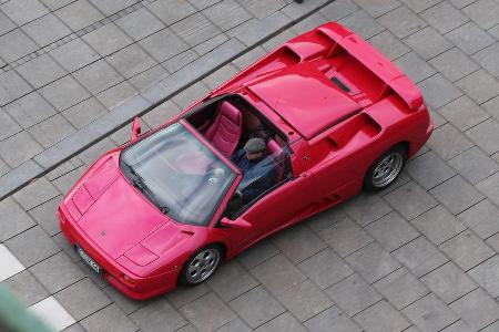 Lamborghini Diablo VT Roadster, Draufsicht