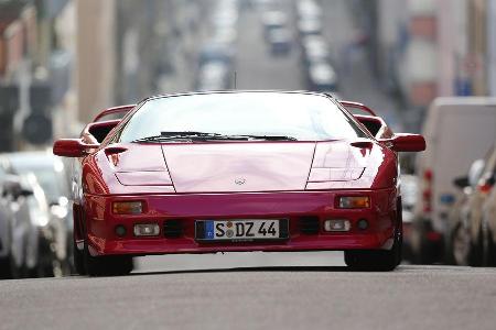 Lamborghini Diablo VT Roadster, Frontansicht
