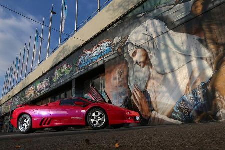 Lamborghini Diablo VT Roadster, Seitenansicht