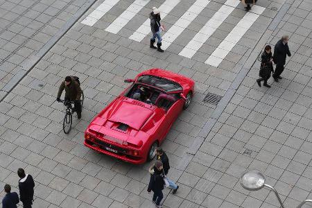 Lamborghini Diablo VT Roadster, Draufsicht