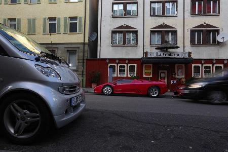 Lamborghini Diablo VT Roadster, Seitenansicht