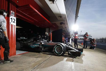 Nico Rosberg - Mercedes - Barcelona - F1-Test - 2016
