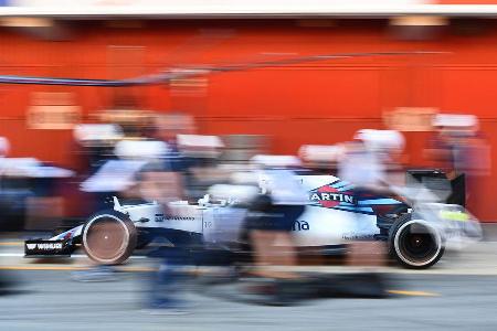 Felipe Massa - Williams - Barcelona - F1-Test - 2016