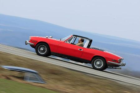 Triumph Stag Seitenansicht