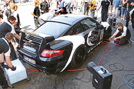 Techart-Porsche, Heckansicht