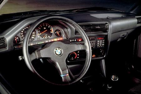 BMW M3, E30, Cockpit, Lenkrad
