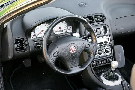 MGF 1.8i, Cockpit