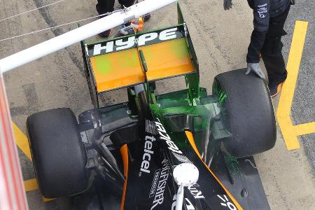 Sergio Perez - Force India - Formel 1-Test - Barcelona - 23. Februar 2016