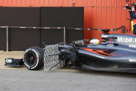 Fernando Alonso - McLaren - Formel 1-Test - Barcelona - 23. Februar 2016