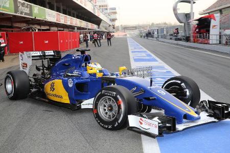 Marcus Ericsson - Sauber - Formel 1-Test - Barcelona - 23. Februar 2016
