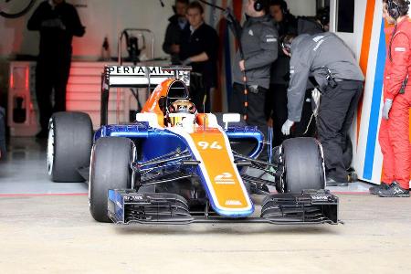 Pascal Wehrlein - Manor Racing - Formel 1-Test - Barcelona - 23. Februar 2016