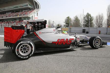 Esteban Gutierrez - HaasF1 - Formel 1-Test - Barcelona - 23. Februar 2016