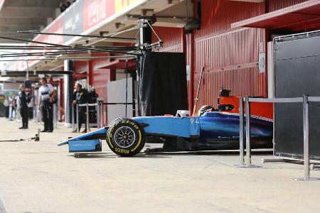 Pascal Wehrlein - Manor Racing - Formel 1-Test - Barcelona - 23. Februar 2016