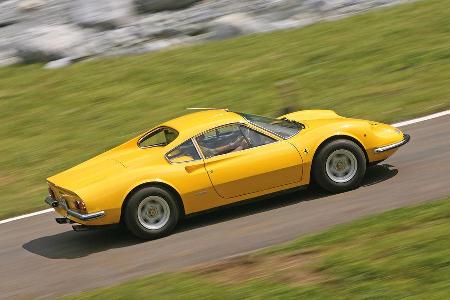 Ferrari Dino 246 GT, Seitenansicht